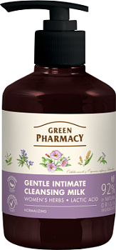 Молочко для інтимної гігієни Green Pharmacy Жіночі трави 370 мл