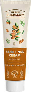 Крем для рук і нігтів Green Pharmacy Арганова олія 100мл