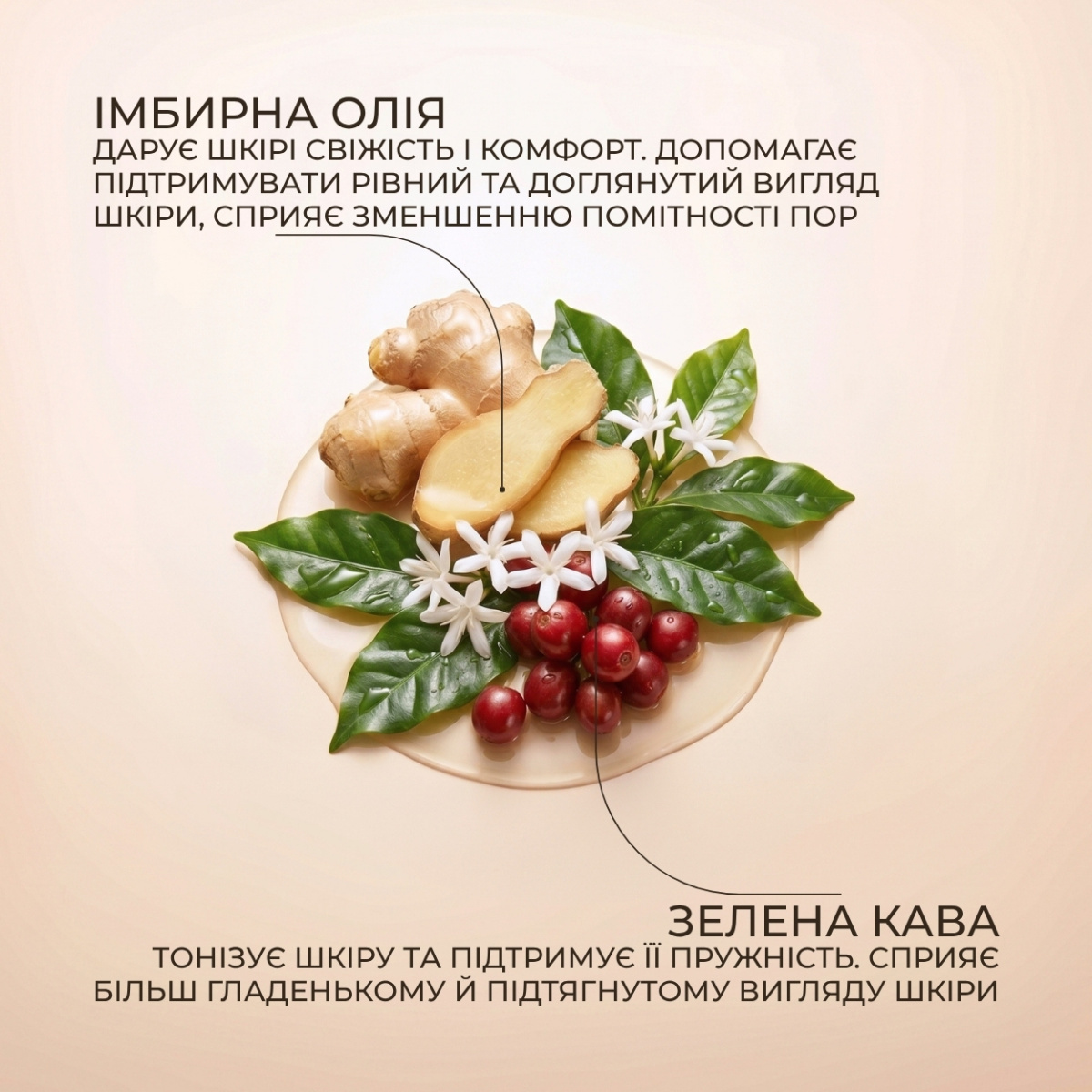 Лосьйон для тіла Green Pharmacy Зелена кава та імбирна олія 400 мл 