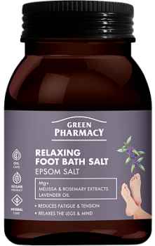 Сіль для ванни ніг Green Рharmacy розслаблююча 400 г