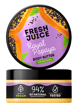Крем-масло для тіла Fresh Juice Royal Papaya 200 мл Крем-масло для тіла Fresh Juice Royal Papaya 200 мл