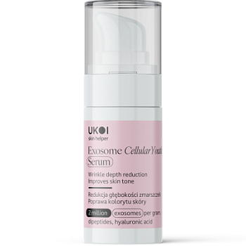 Сироватка для обличчя з екзосомами UKOI EXOSOME Cellular Youth - клітинна молодість 30 мл