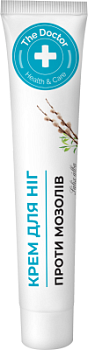 Крем для ніг The Doctor Health&Care для профілактики мозолів і натоптишів з білою вербою 42 мл