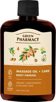 Олія для догляду і масажу Green Pharmacy Пружне тіло 200 мл
