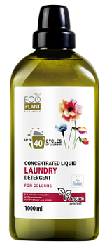 Екологічний концентрований засіб для прання Ecoplant Color 1000 мл