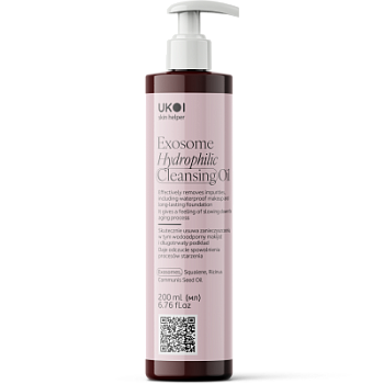 Гідрофільна олія для вмивання UKOI EXOSOME Cellular Youth з екзосомами 200 мл