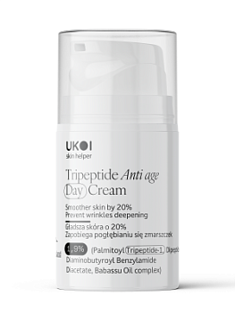 Крем денний UKOI Tripeptide Anti-Age з трипептидами антивіковий 50 мл
