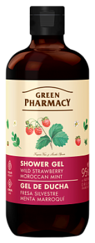 Гель для душу Green Pharmacy Cуниця та марокканська м҆ята 500 мл