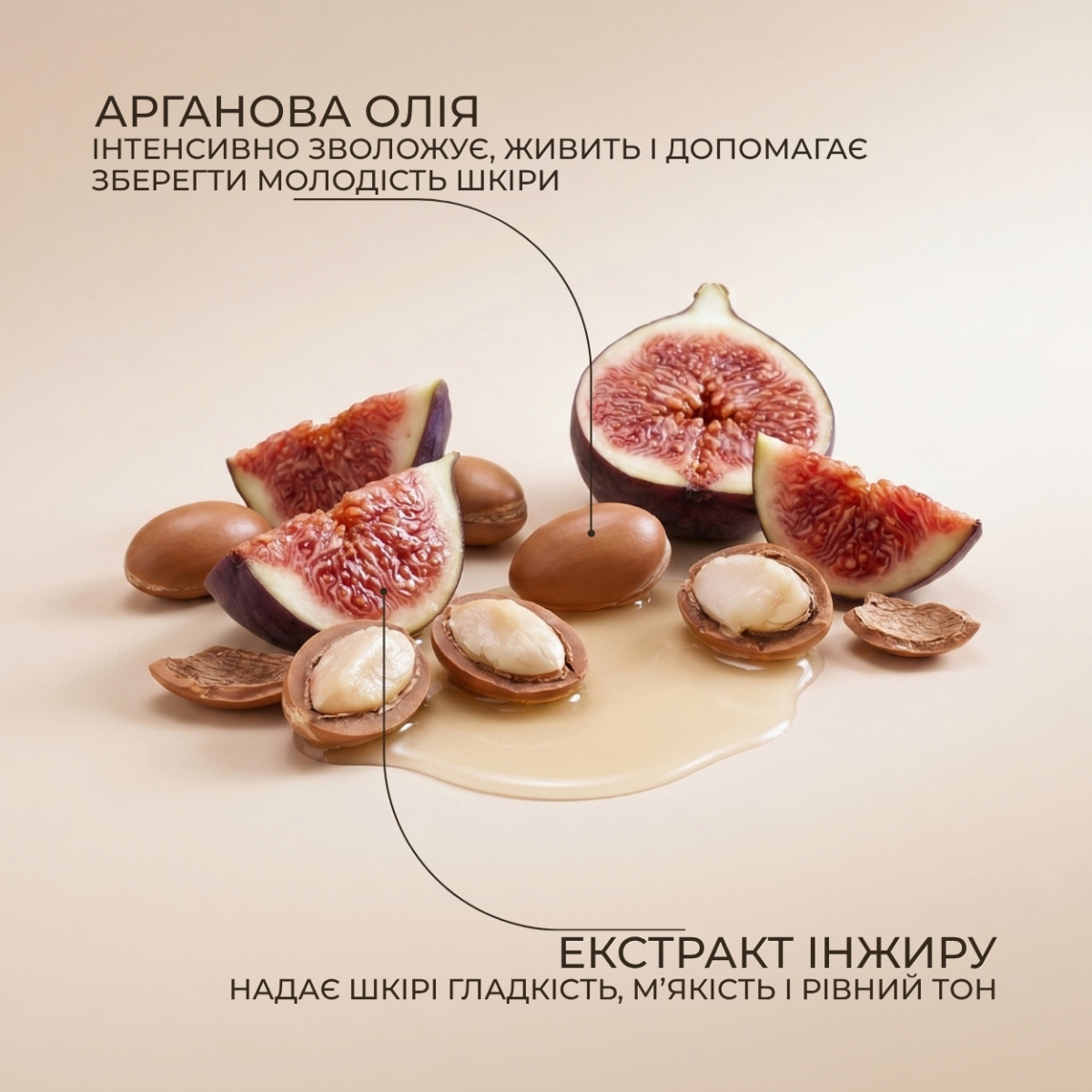  Гель для душу Green Pharmacy Інжир та арганова олія 500 мл