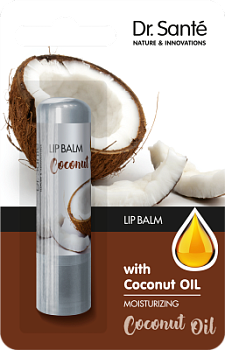 Бальзам для губ Dr.Sante з маслом кокоса