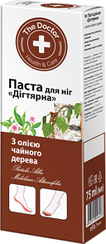 Паста для ніг The Doctor Health&Care Дігтярна 75 мл Паста для ніг The Doctor Health&Care Дігтярна 75 мл