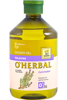 Розслабляючий гель для душу O'Herbal з екстрактом лаванди 500 мл