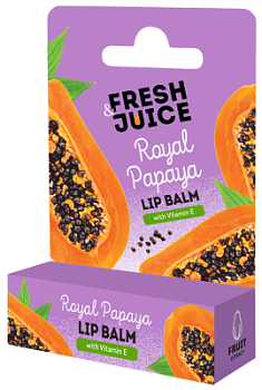 Бальзам для губ Fresh Juice Royal Papaya 3,6 г   Бальзам для губ Fresh Juice Royal Papaya 3,6 г