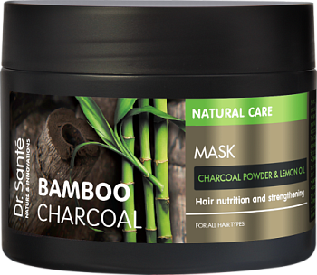 Маска для волосся Dr.Sante Bamboo Charcoal Hair живлення і відновлення 300 мл