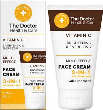 Крем для обличчя Vitamin C 3в1 The Doctor Health & Care 40 мл
