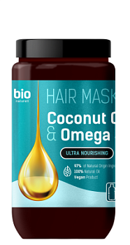 Маска для волосся Bio Naturell Coconut Oil & Omega 3 Ультраживлення 946 мл