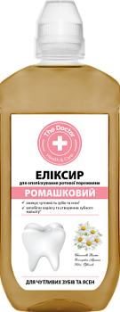 Еліксир для порожнини рота The Doctor Health&Care Ромашковий 500 мл Еліксир для порожнини рота The Doctor Health&Care Ромашковий 500 мл