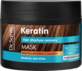 Маска для волосся Dr.Sante Keratin Відновлення структури 300 мл