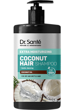 Шампунь Dr.Sante Coconut Hair Екстразволоження 1000 мл