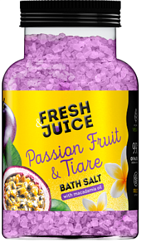 Сіль для ванн Fresh Juice  Passion Fruit & Tiare 700 г
