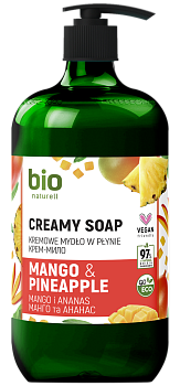 Крем-мило BIO Naturell Манго та ананас з помпою 946 мл