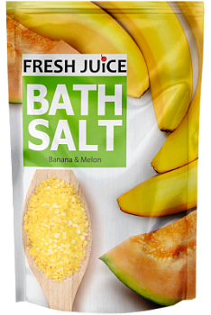 Сіль для ванн Fresh Juice Банан і диня дой-пак 500 мл