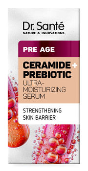  Ультразволожуюча сироватка для обличчя Dr.Sante Pre Age Керамід + Пребіотик 30 мл