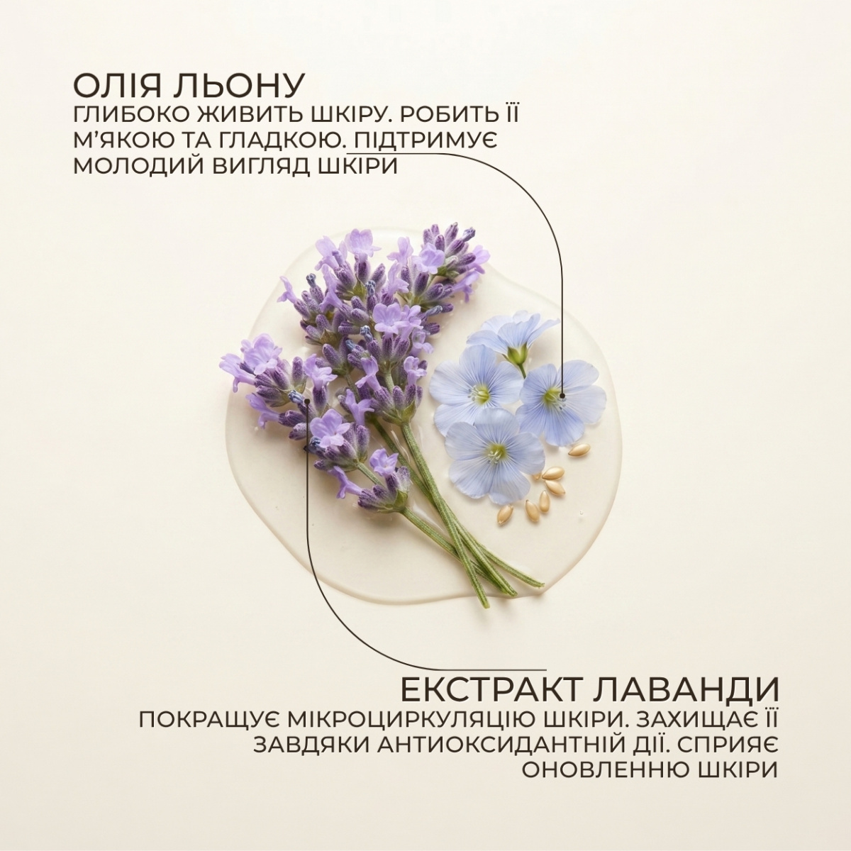Масло для тіла Green Pharmacy Лаванда та олія льону 200 мл 