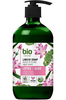 Рідке мило BIO Naturell Лотос і Алое 473 мл