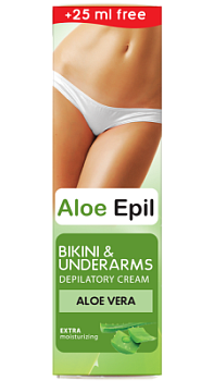Крем для депіляції зони бікіні і пахв Aloe Epil 125 мл