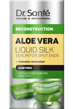 Рідкий шовк Dr.Sante Aloe Vera для посічених кінчиків волосся 30 мл
