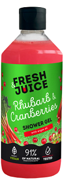 Гель для душу Fresh Juice Rhubarb & Cranberries 473 мл