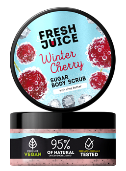 Цукровий скраб для тіла Winter Cherry 200 мл Цукровий скраб для тіла Winter Cherry 200 мл