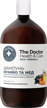 ШампуньThe Doctor Health & Care мумійо та мед 946 мл