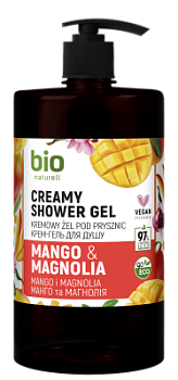 Крем-гель для душу BIO Naturell Манго та магнолія з помпою 946 мл