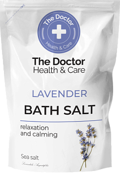 Cіль для ванн The Doctor Health&Care з лавандою Дой-пак 500 г