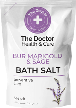 Cіль для ванн The Doctor Health&Care з чередою і шавлією Дой-пак 500 г