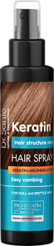 Спрей для волосся Dr.Sante Keratin Відновлення структури 150 мл Спрей для волосся Dr.Sante Keratin Відновлення структури 150 мл