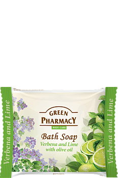 Мило Green Pharmacy Вербена і лайм з оливковою олією 100 г