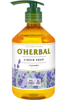 Рідке мило O'Herbal з екстрактом лаванди 500 мл
