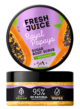 Цукровий скраб для тіла Royal Papaya 200 мл Цукровий скраб для тіла Royal Papaya 200 мл