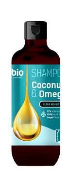 Шампунь Bio Naturell Coconut Oil & Omega 3 Ультраживлення 355 мл