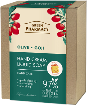 Набір для рук Green Pharmacy Оливка та годжі