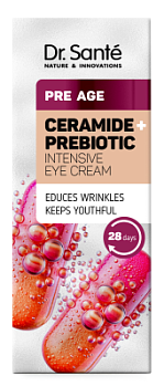 Інтенсивний крем для шкіри навколо очей Dr. Sante Pre Age Керамід + Пребіотик 15 мл