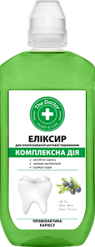 Еліксир для порожнини рота The Doctor Health&Care Комплексна дія 500 мл Еліксир для порожнини рота The Doctor Health&Care Комплексна дія 500 мл
