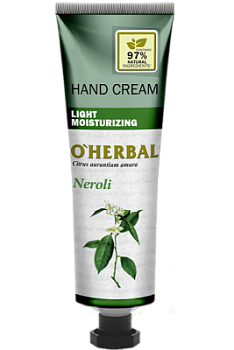 Легкий крем для рук O'Herbal зволожуючий Нероли 30 мл