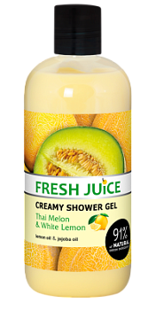Крем-гель для душу Fresh Juice Тайська диня і білий лимон 500 мл Крем-гель для душу Fresh Juice Тайська диня і білий лимон 500 мл