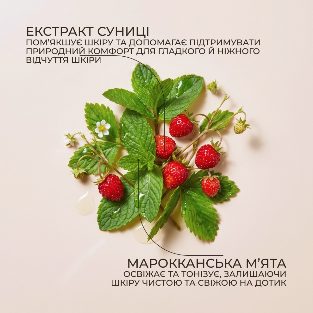 Цукровий скраб для тіла Green Pharmacy Суниця та марокканська м҆ята 200мл