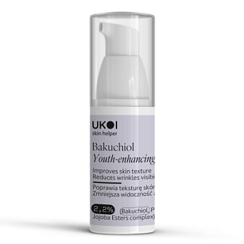 Ревіталізуюча сироватка UKOI Bakuchiol l Youth-enhancing з бакучіолом 30 мл
