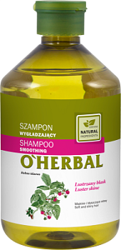Розгладжуючий шампунь для волосся O’Herbal 500 мл